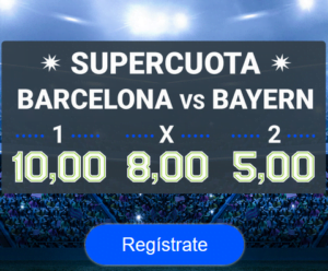 🥇 Supercuotas en Apuestas Deportivas de Hoy | 【Marzo 2021】 19 Codere Barça Bayern portada