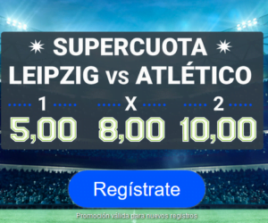 🥇 Supercuotas en Apuestas Deportivas de Hoy | 【Marzo 2021】 22 Codere Leipzig Atlético portada