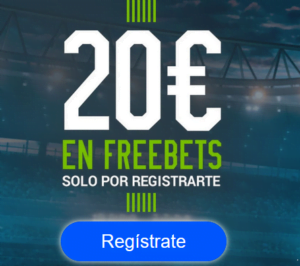 Supercuotas Codere. ¿Cómo utilizarlas para ganar? 20 Codere 20 en freebets portada