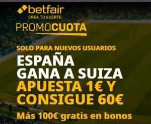 🥇 Supercuotas en Apuestas Deportivas de HOY | 【%month% %year%】 20 Betfair Suiza Espana portada