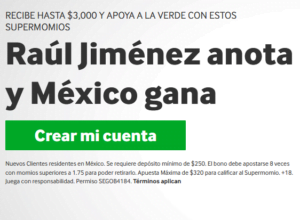 🥇 Supercuotas Mexicanas de Apuestas Deportivas de HOY | 【Enero 2021】 18 Betway Raul Jimenez portada