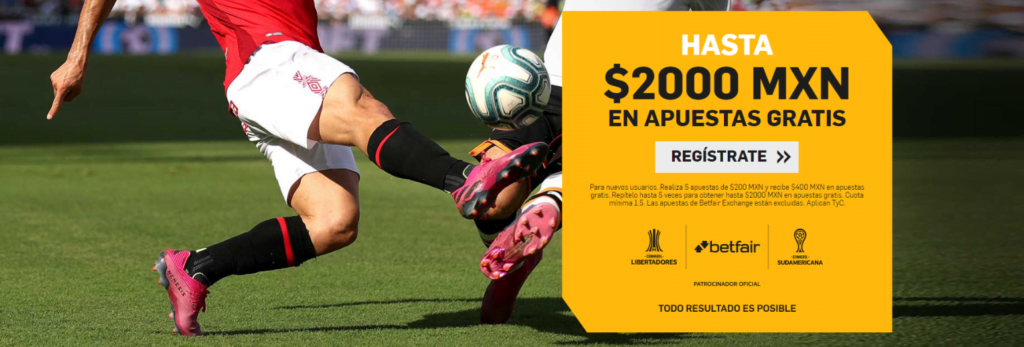 Betfair.mx, TODOS los bonos, codigos promocionales y promociones especiales de Betfair en Mexico 【Septiembre 2023】 2 bono apuestas betfair mx