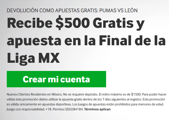 🥇 Supercuotas Mexicanas de Apuestas Deportivas de HOY | 【Enero 2021】 10 Betway Final Liga MX portada