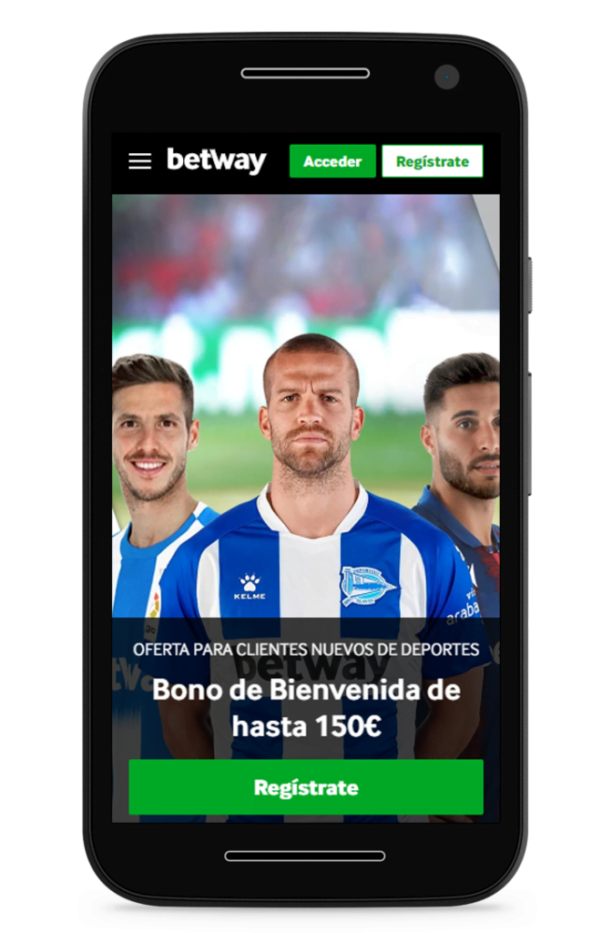 Registrarse en Betway con códigos promocionales y de bonos 7 betway movil