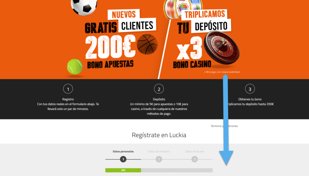 Luckia registro. Las mejores formas de registrarse en Luckia 2 como registrarse en Luckia