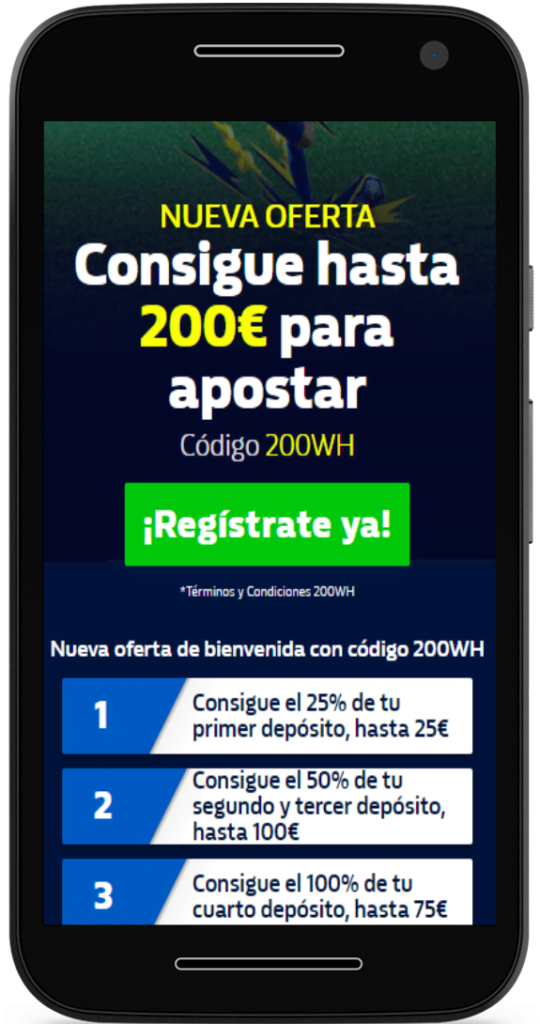Registrarse en Willliam Hill con códigos promocionales 8 registrarse en William Hill bonos casino