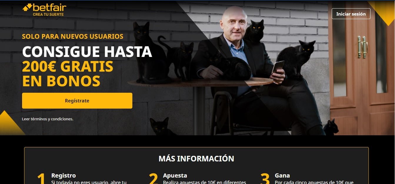 Como registrarse en Betfair 2 registro en Betfair