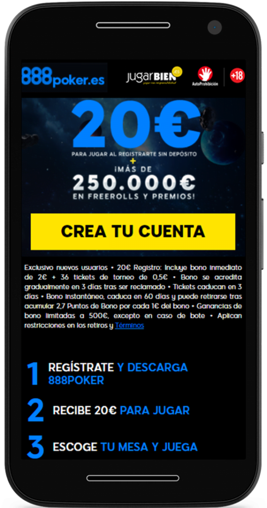 » Registrarse en 888poker con todas las nuevas promociones 6 888poker movil