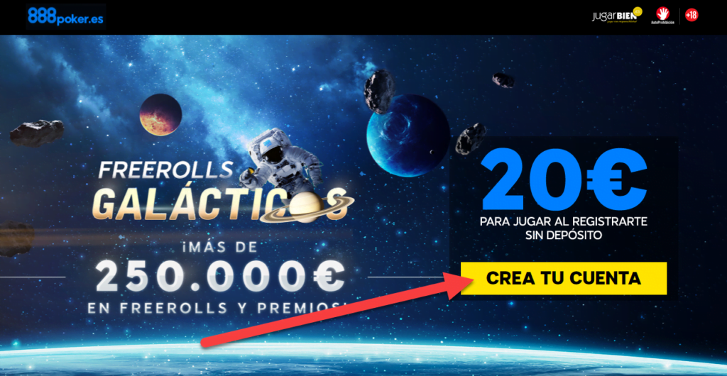 » Registrarse en 888poker con todas las nuevas promociones 2 como registrarse en 888poker