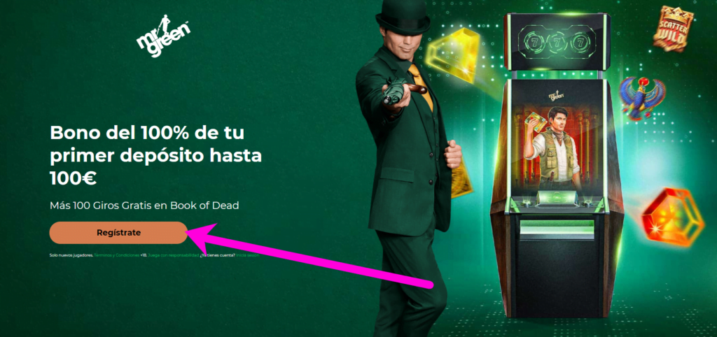 🥇 Cómo registrarse en Mrgreen casino 6 consejos importantes 2 como registrarse en Mrgreen casino