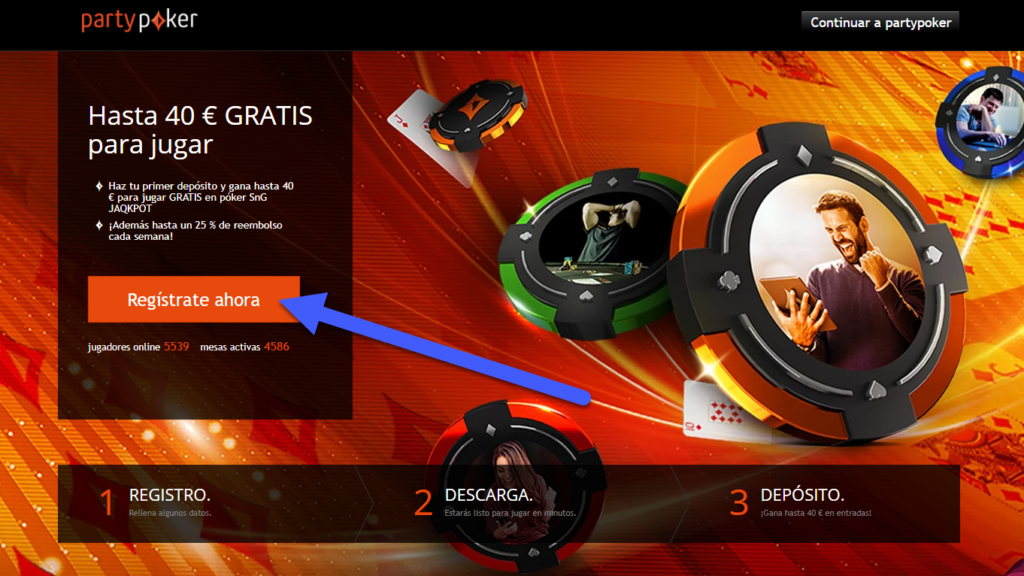 » Cómo registrarse en Partypoker con códigos promocionales actualizados 2 como registrarse en PartyPoker