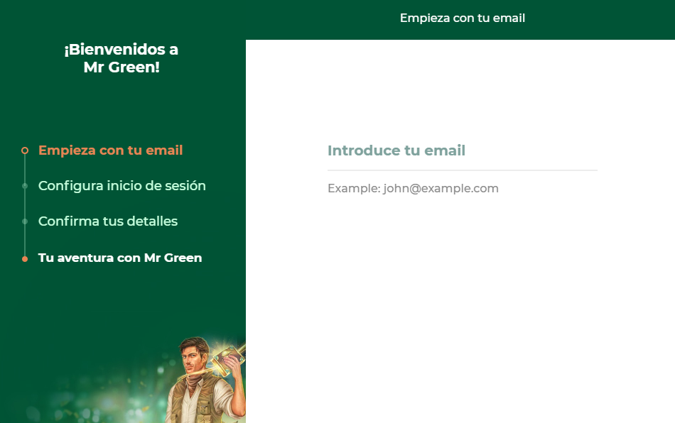 🥇 Cómo registrarse en Mrgreen casino 6 consejos importantes 3 registro en la casa Mrgreen casino