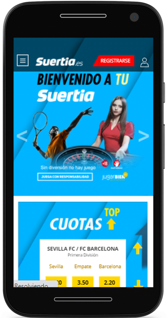 Cómo registrarse en Suertia con códigos promocionales 5 registro suertia movil