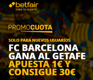 🥇 Supercuotas en Apuestas Deportivas de Hoy | 【Abril 2021】 19 Betfair Barcelona Getafe portada