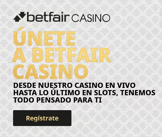 Betfair Casino portada