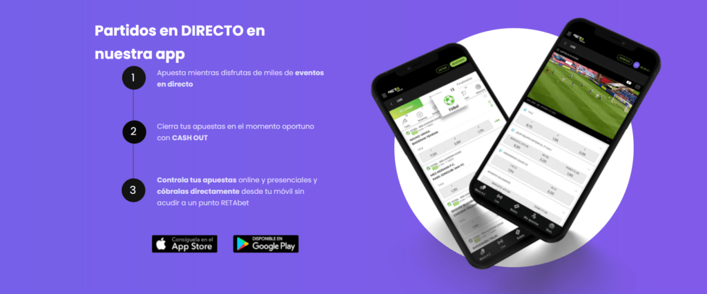 Análisis sobre la casa de apuestas de RETAbet: ¿Merece la pena? 3 app de retabet