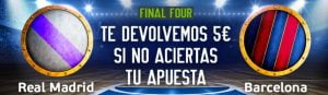 Las mejores cuotas de Codere — Análisis detallado 6 final four codere euroliga