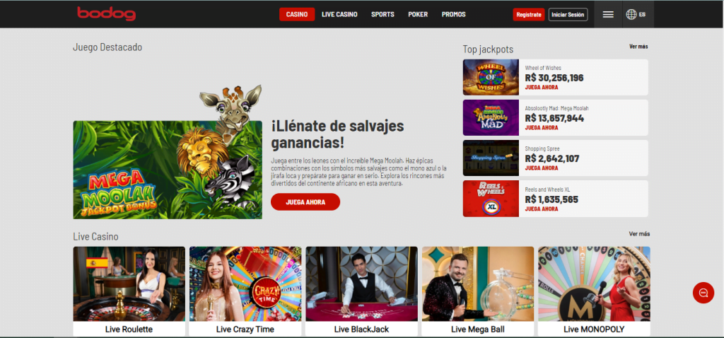 Bodog Bono Casino » ¡S/ 5.250 EXTRA con tus Depósitos! 3 bodog bono bienvenida casino