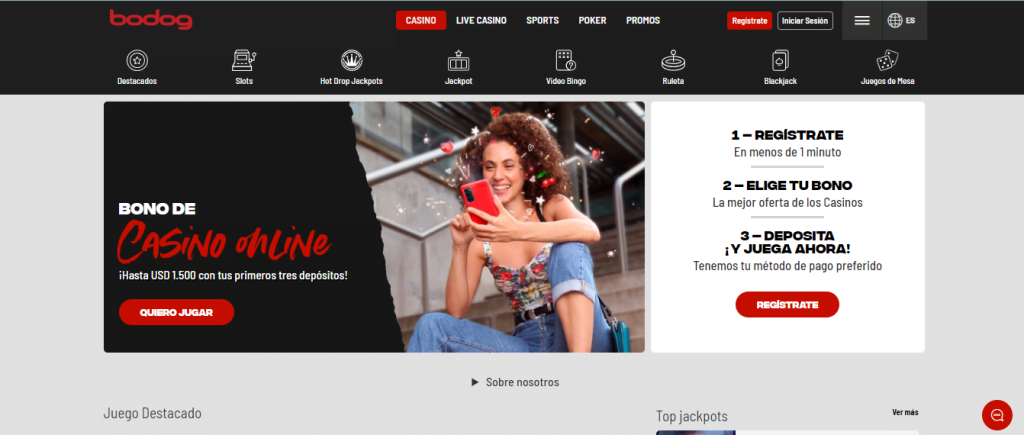 Bodog Bono Casino » ¡S/ 5.250 EXTRA con tus Depósitos! 2 bodog casino