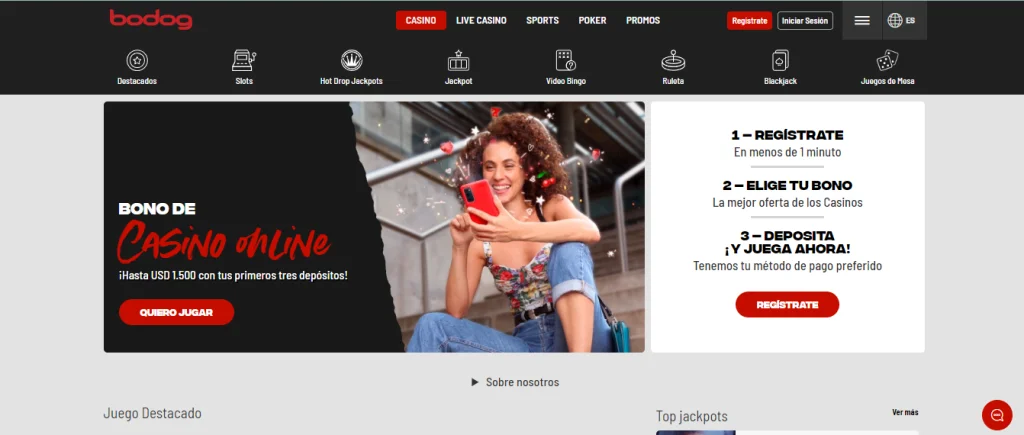Bodog Bono Casino » ¡S/ 5.250 EXTRA con tus Depósitos! 2 bodog casino