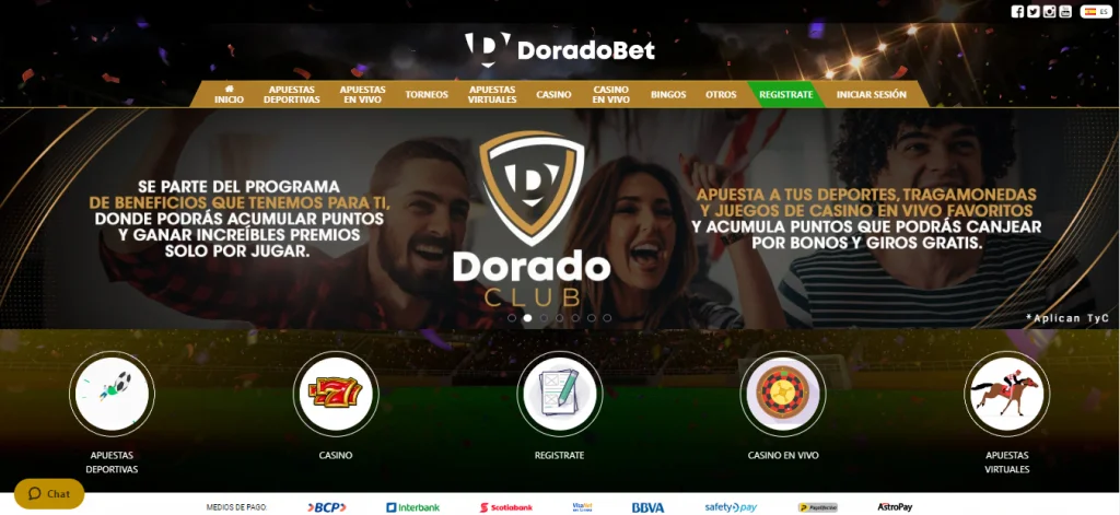 Doradobet Bono Casino » Recibe 30% hasta S/100 1 doradobet bono bienvenida casino