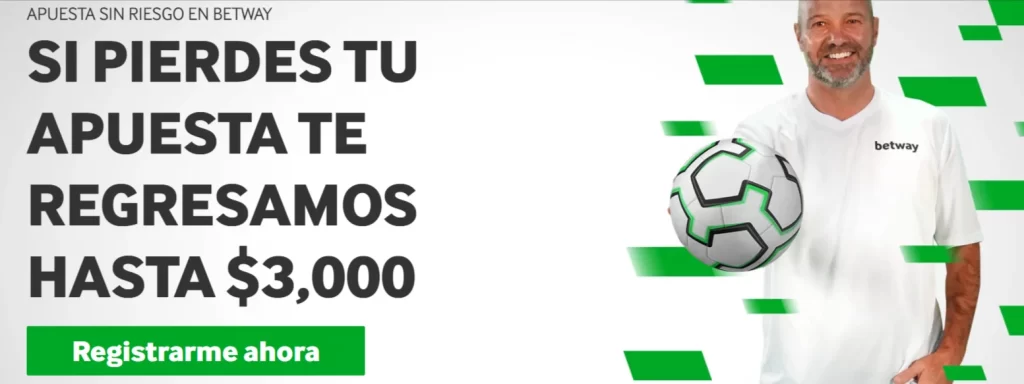 BETWAY Bono Apuestas Deportivas » ¡Recupera hasta $3.000! 2 betway bono deportes