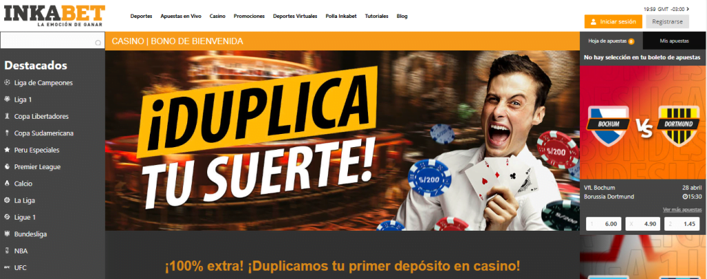Inkabet Bono Slots » S/400 para los Mejores Juegos 2 inkabet bono para tragamonedas