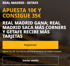 🥇 Supercuotas en Apuestas Deportivas de Hoy | 【Mayo 2025】 19 Betfari Real Madrid vs Getafe