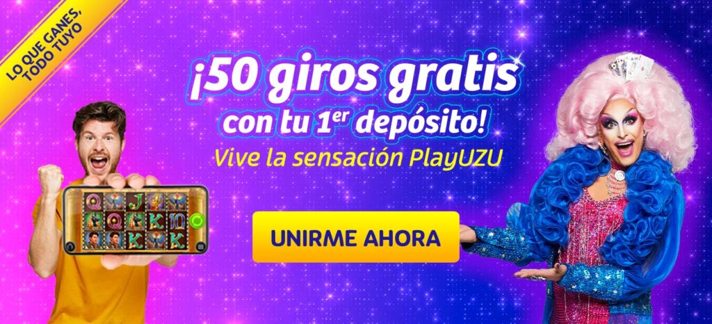 PlayUZU Bono Slots » 50 FS para los Mejores Juegos 1 PLAYUZU bono slots