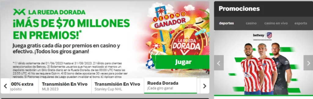 Betway Bono SIN Depósito » Ofertas de Bienvenida 2023 3 betway oferta sin depósito