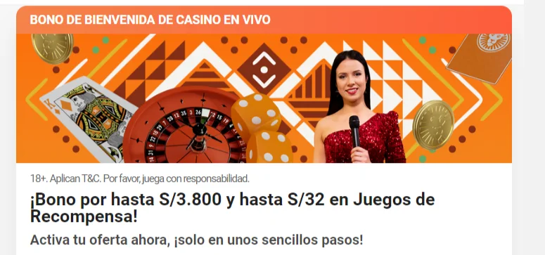 LeoVegas Bono Casino en VIVO » ¡S/ 3.800 para LIVE! 1 leovegas bono casino en vivo
