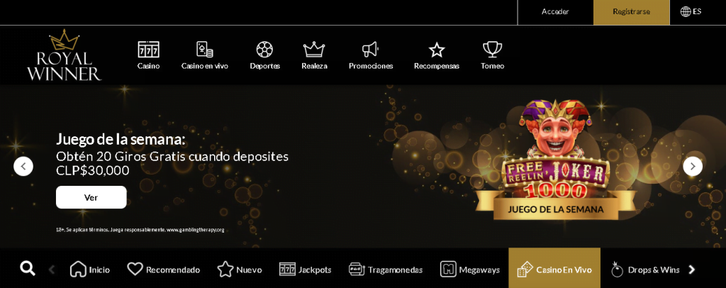 ROYALWINNER | Bonos + Reseña COMPLETA 2 royalwinner chile