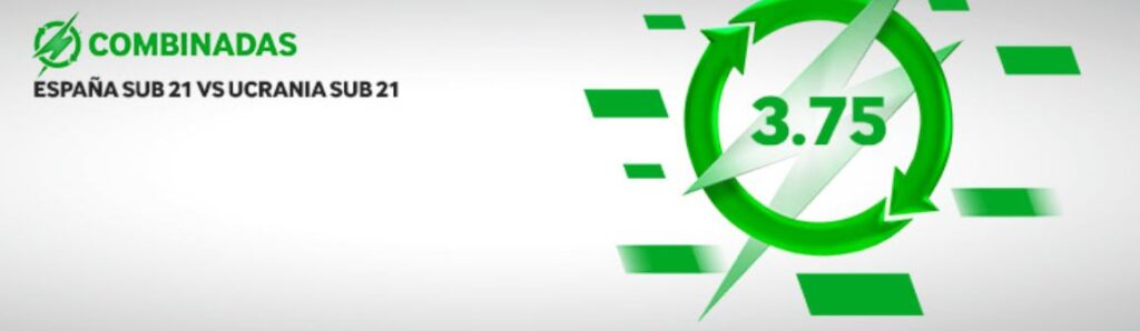 Combinada Betway del España vs Ucrania sub 21: ¡Aprovecha su cuota de 3.75! 2 combinada betway del españa vs ucrania sub 21
