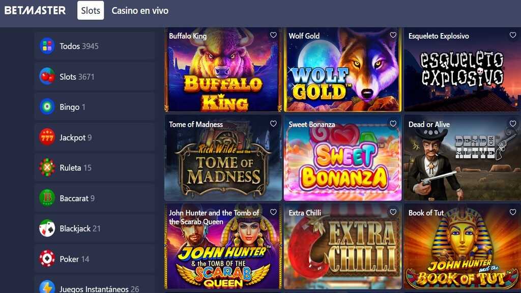 BETMASTER Bono Casino » ¡19.000 MXN de Bienvenida! 1 BETMASTER bono casino