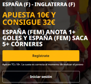 🥇 Supercuotas en Apuestas Deportivas de Hoy | 【Mayo 2025】 18 Betfair Espana vs Inglaterra Femenino