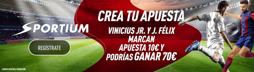 Aprovecha "Crea tu Apuesta" de Sportium para apostar a Goleadores en el Clásico con cuotas espectaculares 13 crea tu apuesta clásico sportium