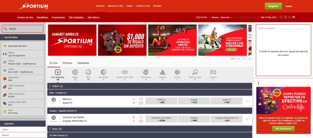SPORTIUMBET | Bonos + Reseña COMPLETA 1 sportiumbet bonos mexico