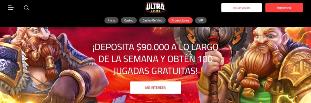 UltraCasino Bono Slots » $100 MIL para los Mejores Juegos 1 ULTRACASINO bono slots