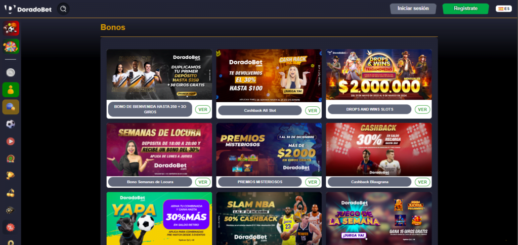 Doradobet Bono SIN Depósito » ¡25 FreeSpins o S/25 FreeBets! 2 doradobet oferta gratis