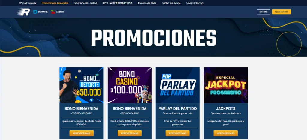 Rushbet Bono Apuestas Deportivas » ¡$50 MIL de Bienvenida! 2 rushbet bono deportes