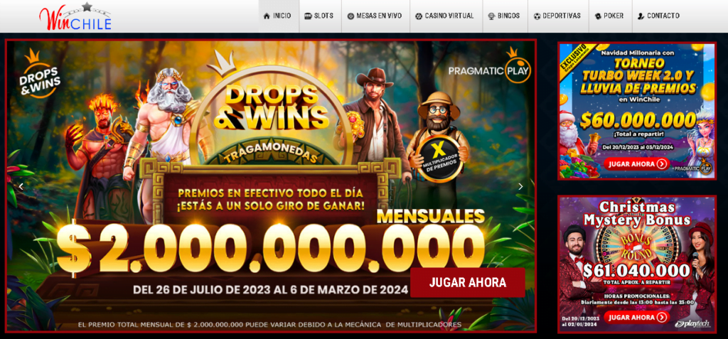 WinChile Mejores Juegos » ¡Los Mejores SLOTS en Chile! 3 winchile slots destacados