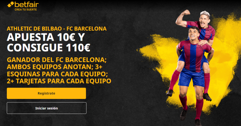 athletic club vs barcelona betfair