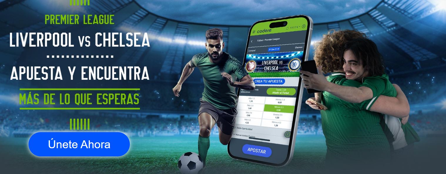 mejores cuotas codere liverpool vs chelsea