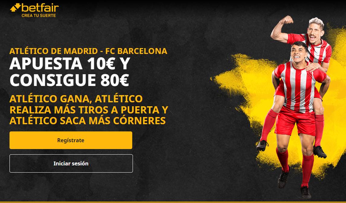 Betfair Atletico vs Barcelona