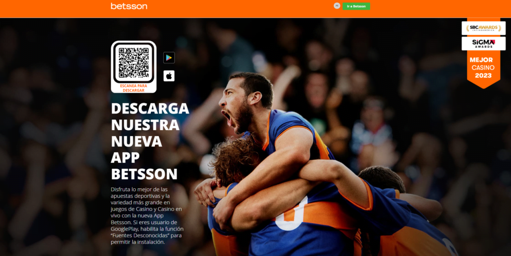 Descarga la App de Casino Online Betsson para Apostar en Perú con Android y iOS 1 betsson app