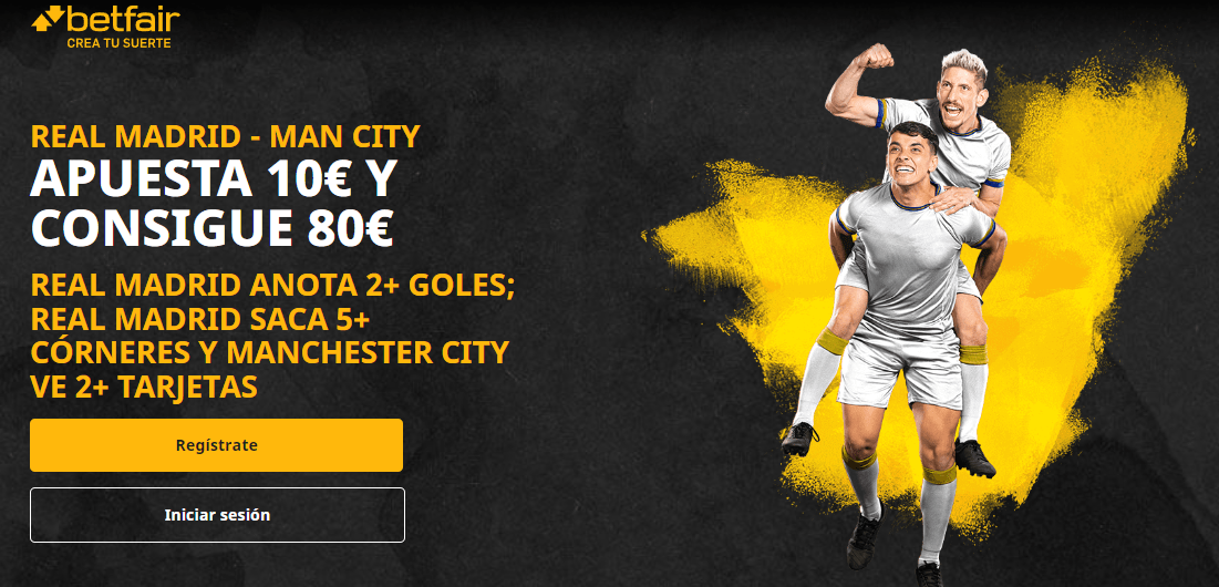 betfair apuestas real madrid vs manchester city
