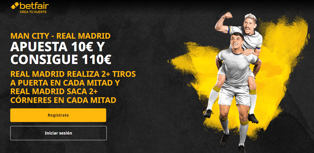 betfair manchester city vs real madrdi