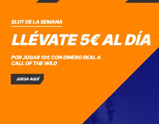 Kirolbet Call of the Wild portada