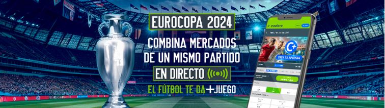 Apuestas en la Eurocopa y Copa América con Codere: Promociones y Bonos 3 Codere Eurocopa