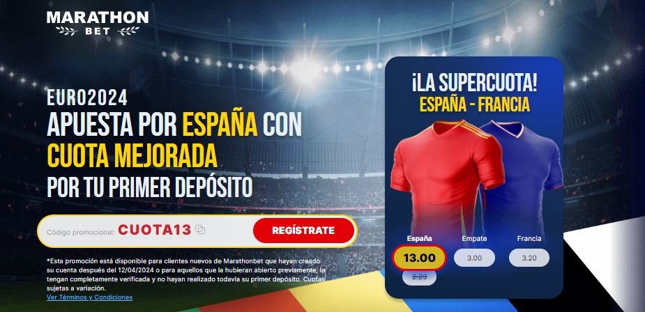 España vs Francia Marathonbet